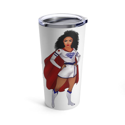 "Nurse because Superhero is not an Official Job Title" Tumbler 20oz - Melanated  Legend