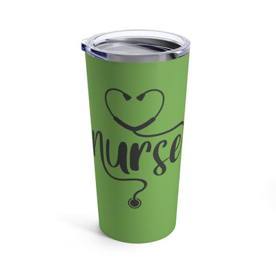 "Nurse" Tumbler 20oz-Green - Melanated  Legend