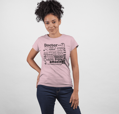 "Doctor" Women's Fitted Tee - Melanated  Legend